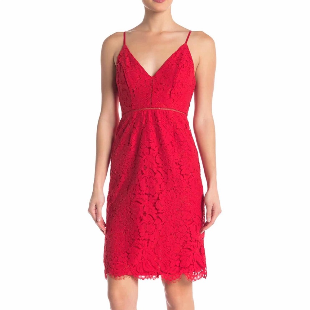 ASTR the Label Red Dress